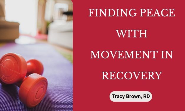 Finding Peace With Movement in Recovery